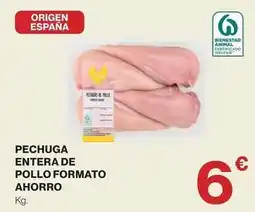 Supercor Origen - pechuga entera de pollo formato ahorro oferta
