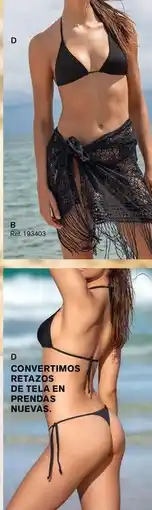 Leonisa Sillueta triangular. ajustable en base. brasa brasileña gra-duable oferta