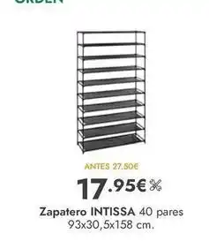 Rocasa Intisse - zapatero 40 pares oferta