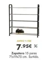 Rocasa Zapatero 15 pares oferta