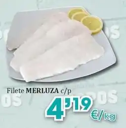 Congelados Copos Filete merluza oferta