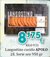Congelados Copos Apolo - langostino cocido apolo 2e oferta