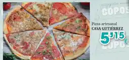 Congelados Copos Pizza artesanal casa gutlerrez oferta
