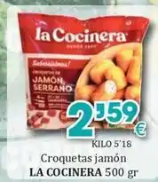 Congelados Copos La cocinera - croquetas jamon oferta