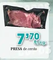 Congelados Copos Presa de cerdo oferta