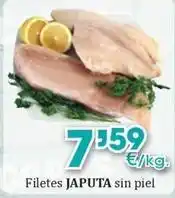 Congelados Copos Filetes sin piel oferta