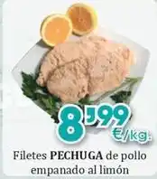Congelados Copos Filetes de pollo empanado al limon oferta