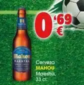 TOP Cash & Carry Mahou - cerveza maestra oferta