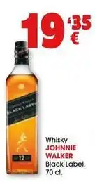 TOP Cash & Carry Johnnie walker - whisky oferta