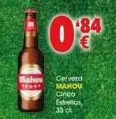 TOP Cash & Carry Mahou - cerveza cinco estrellas oferta