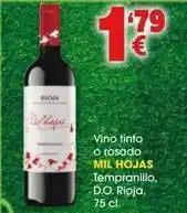 TOP Cash & Carry Tempranillo - vino tinto o rosado , d.o. rioja oferta