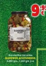 TOP Cash & Carry Maestros aceituneros - banderillas picantes oferta