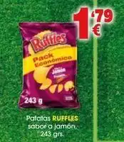 TOP Cash & Carry Ruffles - patatas sabor a jamon oferta