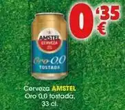 TOP Cash & Carry Amstel - cerveza oro 0,0 tostada oferta