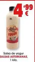 TOP Cash & Carry Asturiana - salsa de yogur oferta