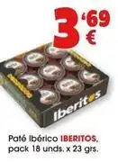 TOP Cash & Carry Ibéritos - pate iberico oferta
