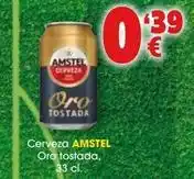 TOP Cash & Carry Amstel - cerveza oro tostada oferta
