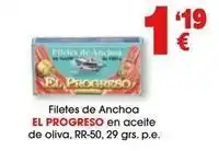 TOP Cash & Carry El progreso - filetes de anchoa en aceite de oliva oferta