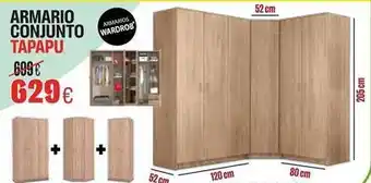 Armario conjunto tapapu