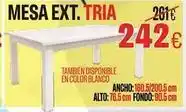 Hipo Gegant Blanco - mesa ext. tria oferta