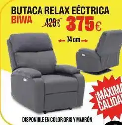 Hipo Gegant Relax - butaca electrica biwa oferta