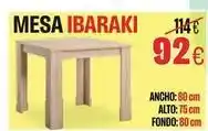 Hipo Gegant Mesa ibaraki oferta