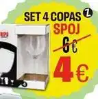 Hipo Gegant Set 4 copas oferta