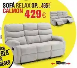 Hipo Gegant Relax - sofá 3p. calmon oferta