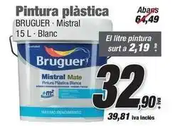 Ferrolan Bruguer - pintura plastica oferta