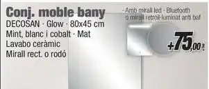 Conj. moble bany