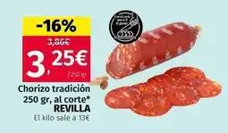 Maskom Supermercados Revilla - chorizo tradicion oferta
