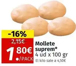 Maskom Supermercados Mollete suprem oferta