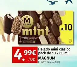 Maskom Supermercados Magnum - helado mini clasico oferta
