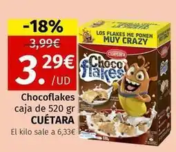 Maskom Supermercados Cuétara - chocoflakes oferta