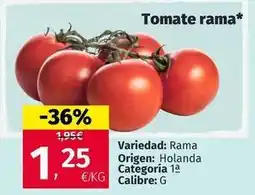 Maskom Supermercados Rama - tomate oferta