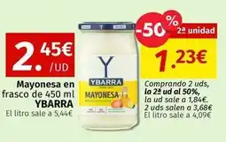 Maskom Supermercados Ybarra - mayonesa oferta