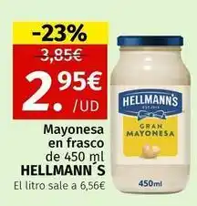 Maskom Supermercados Hellmann's - mayonesa en frasco oferta