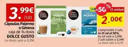 Maskom Supermercados Dolce gusto - capsulas palermo o génova oferta