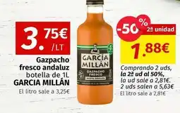 Maskom Supermercados Garcia millan - gazpacho fresco andaluz oferta