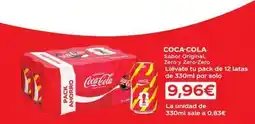 Maskom Supermercados Coca-cola - zero y zero oferta