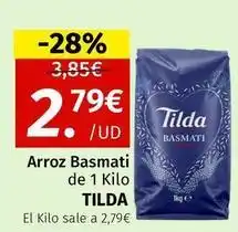 Maskom Supermercados Tilda - arroz basmati oferta