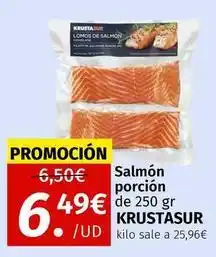 Maskom Supermercados Salmon porcion oferta
