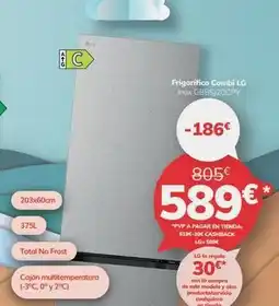 Mi electro Lg - frigorífico combi gb8512cchy oferta