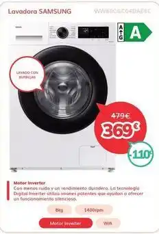 Mi electro Samsung - lavadora oferta