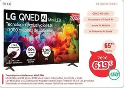 Mi electro Lg - qned aim mini led oferta