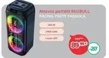 Mi electro Red bull - altavoz portatil paddock oferta