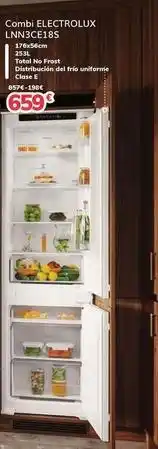 Mi electro Electrolux - combi lin3c618s oferta