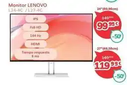 Mi electro Lenovo - monitor l24-4c l27-4c oferta