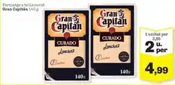 Sorli Gran capitán - formatge a talls curat oferta