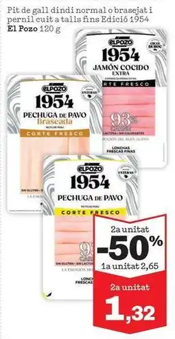 Sorli Elpozo - pechuga de pavo oferta